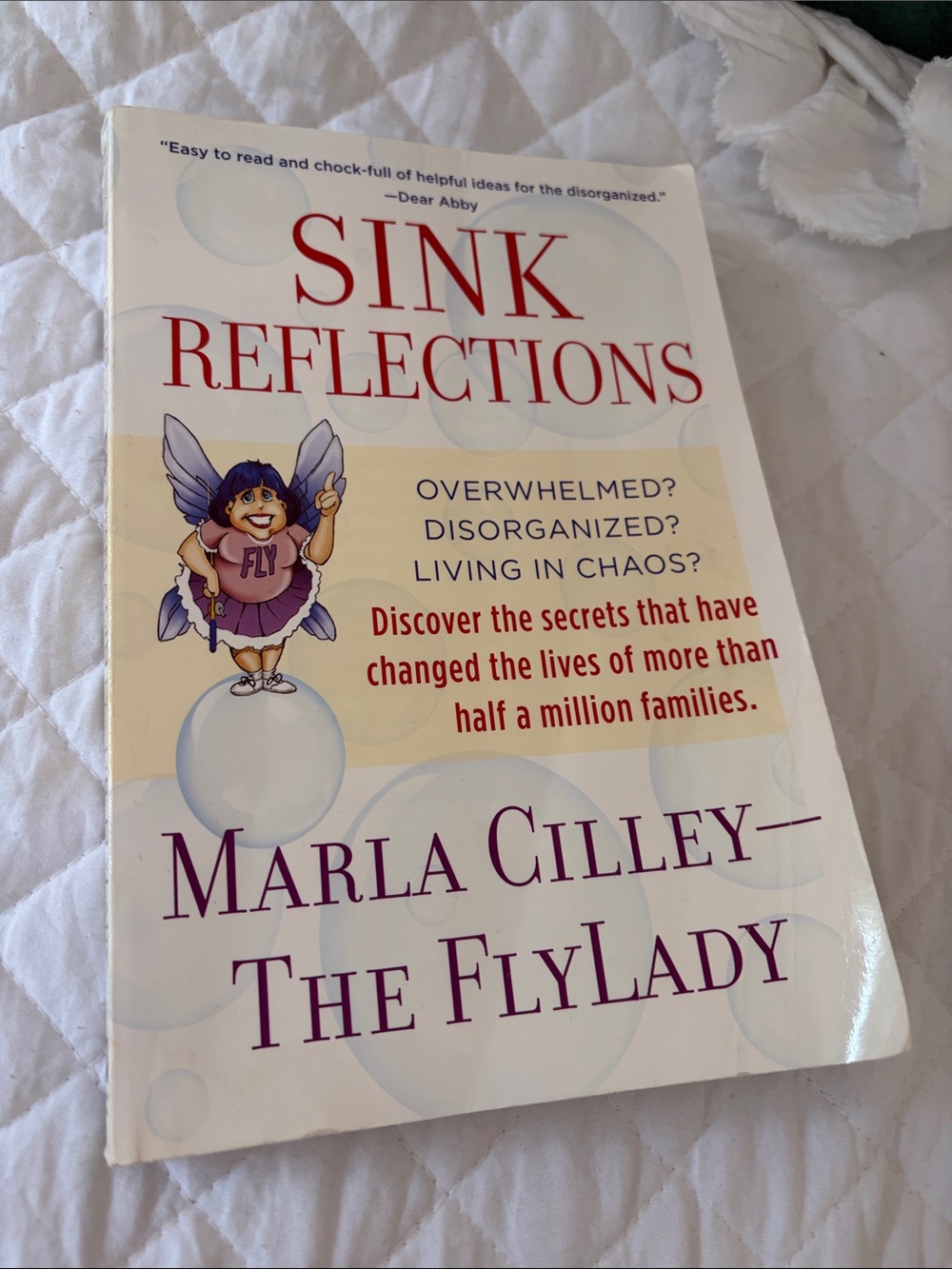 Marla Cilley The FlyLady 'Sink Reflections' Book - White